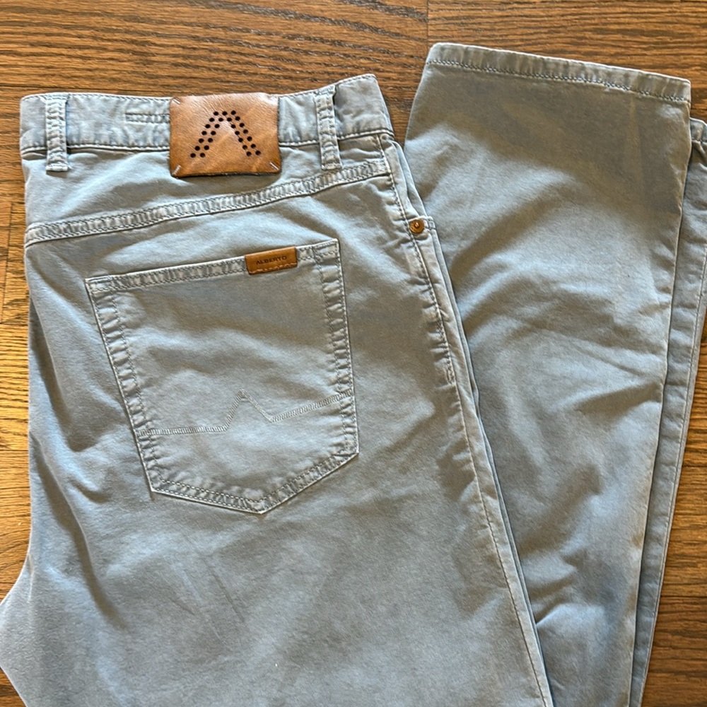 Men’s Alberto luxury T400 regular slim fit 38x32